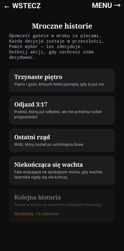 Katalog Mrocznych historii